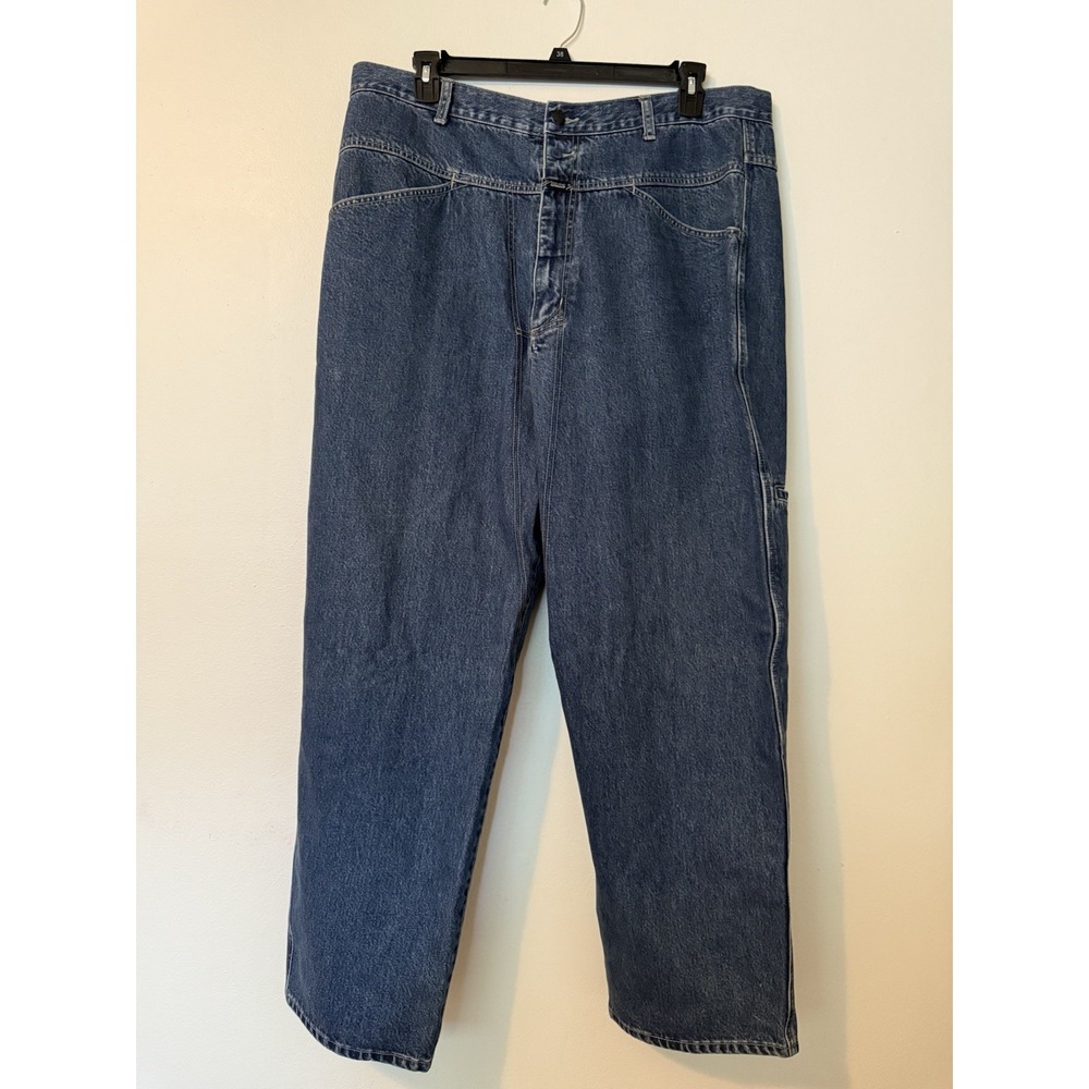 Marithe Francois Girbaud Y2K 90s Loose Fit Baggy Jeans Men's 40M VTG Hong Kong